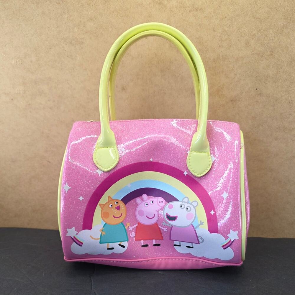 Peppa Pig pink glittery children's handbag from H&M